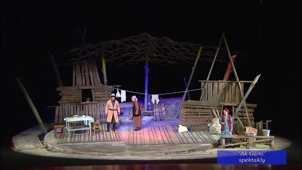“Ak Gämi” Spektakly :Türkmenistanyň Alp Arslan adyndaky milli drama teatry